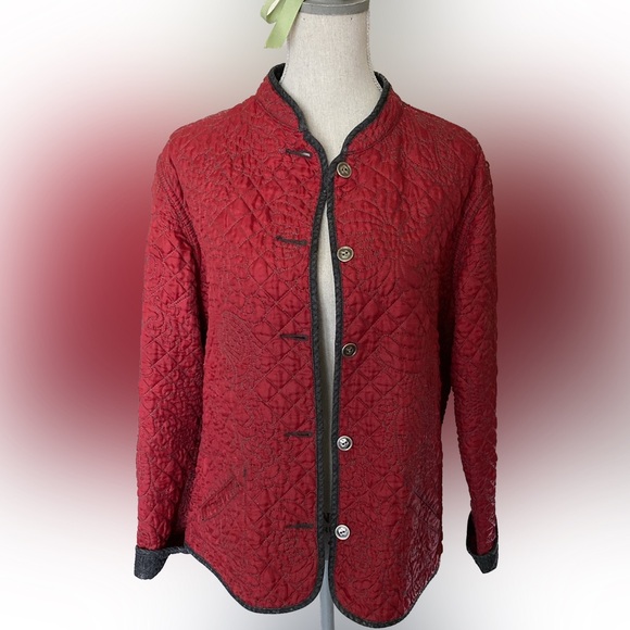 Chico’s reversible quilted jacket - Picture 2 of 16